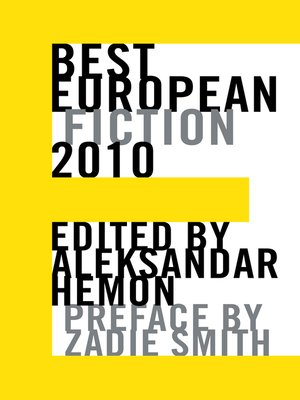 cover image of Best European Fiction 2010